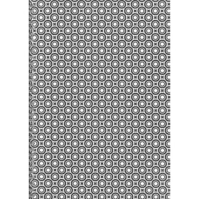   Spirálfüzet 3D DESIGN A/4 80 lapos kockás-vonalas fekete-fehér UTOLSÓ DARAB
