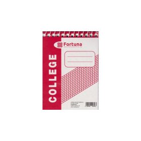   Jegyzettömb spirálos FORTUNA College A/7 70x100 mm 50 lapos kockás