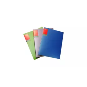 Iratvédő mappa OPTIMA 20 tasakos metal vegyes színekben