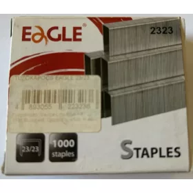   Tűzőkapocs EAGLE 23/23 1000 darabos ESZTÉTIKAI HIBÁS CSOMAGOLÁS