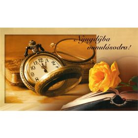 Képeslap borítékkal Nyugdíjba vonulásodra! E 14-05