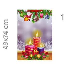   Karácsonyi ajándéktasak/dísztasak 74x49x17 cm UTOLSÓ DARAB