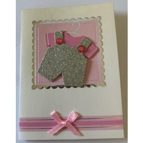   Üdvözlőlap mini Cardex 75 x 100 mm rózsaszín UTOLSÓ DARAB 