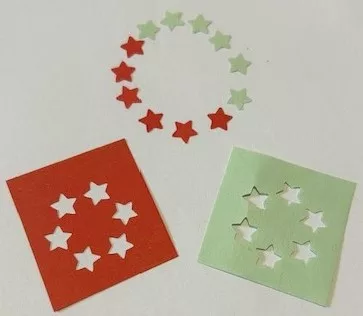 Mintalyukasztó, 7 mm-es csillagok, UTOLSÓ DARAB