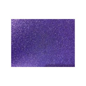 Moosgumi/dekorgumi lap A/4 csillámos lila 1 db