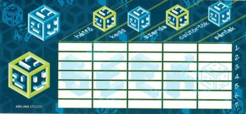 Órarend ARS UNA egylapos kétoldalas Geek KIFUTÓ TERMÉK