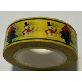   Ragasztószalag karácsonyi mintás 1,5 mm x 10 m ESZTÉTIKAI HIBÁS