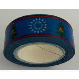   Ragasztószalag karácsonyi mintás 1,5 mm x 10 m UTOLSÓ DARAB