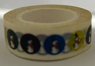 Ragasztószalag karácsonyi mintás 1,5 mm x 10 m ESZTÉTIKAI HIBÁS