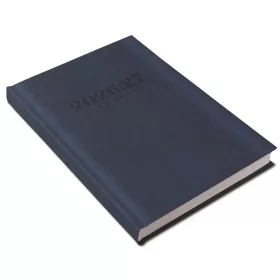   Tanári határidőnapló A5, műbőr 150mmx210mm, fehér lapokkal kék 2026/2027 Realsystem