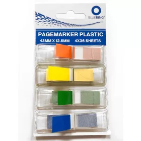   Jelölőcímke 12,5x43mm, 4x36lap, műanyag adagolóban Bluering®