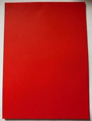 Másolópapír, színes A/4 80g piros 25 ív/csomag 