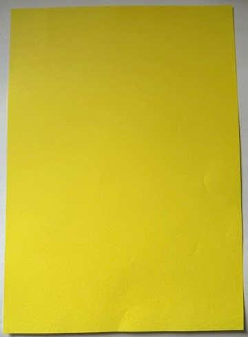 Másolópapír, színes A/4 80g sárga 25 ív/csomag 