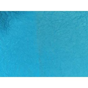   Merített papír gyűrt 80x60 cm égkék 1 ív KIFUTÓ TERMÉK