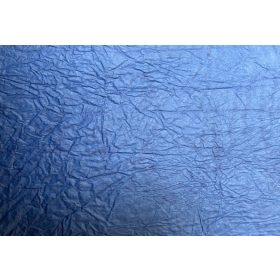   Merített papír gyűrt 80x60 cm éjkék 1 ív KIFUTÓ TERMÉK