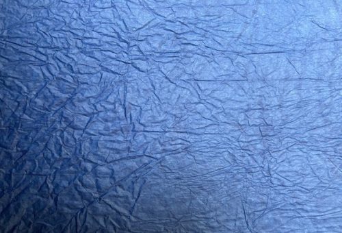 Merített papír gyűrt 80x60 cm éjkék 1 ív KIFUTÓ TERMÉK