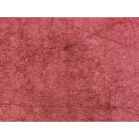 Merített papír gyűrt 80x60 cm piros 1 ív KIFUTÓ TERMÉK