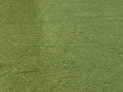 Merített papír gyűrt 80x60 cm zöld 1 ív KIFUTÓ TERMÉK