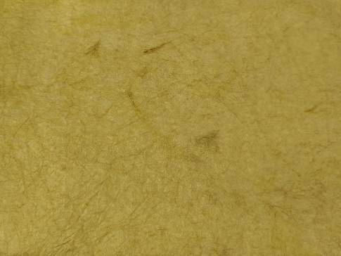 Merített papír gyűrt 80x60 cm sárga-barna 1 ív KIFUTÓ TERMÉK