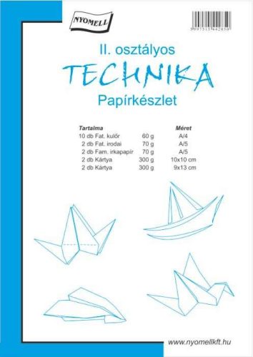 Technika csomag II. osztályos