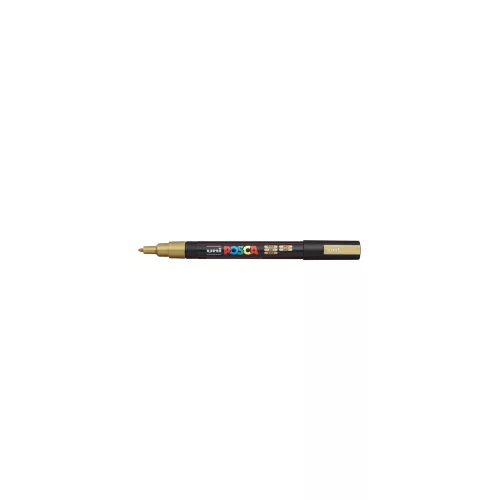 Dekormarker 0,9-1,3mm, PC-3M Uni Posca arany