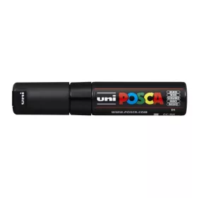 Dekormarker 8mm, Uni Posca PC-8K fekete
