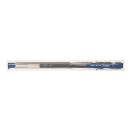 Zselés toll 0,5mm Uni UM-100 írásszín sötétkék