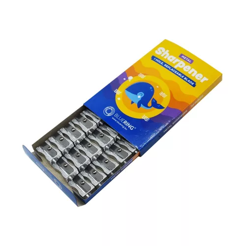 Hegyező 1 lyukú fém, Bluering®, 