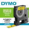 Feliratozógép szalag Dymo D1 S0720580/45018 12mmx7m, ORIGINAL, fekete/sárga