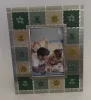 Képkeret fém asztali virág mintás 6x8 cm UTOLSÓ DARAB