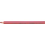   Színes ceruza vastag háromszögletű Stabilo TRIO 203/310 piros