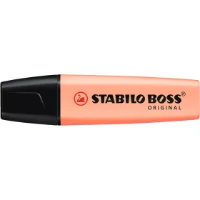   Szövegkiemelő 2-5mm, vágott hegyű, STABILO Boss original Pastel barack