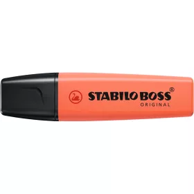   Szövegkiemelő 2-5mm, vágott hegyű, STABILO Boss original Pastel korall