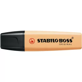   Szövegkiemelő 2-5mm, vágott hegyű, STABILO Boss original Pastel fakó narancs