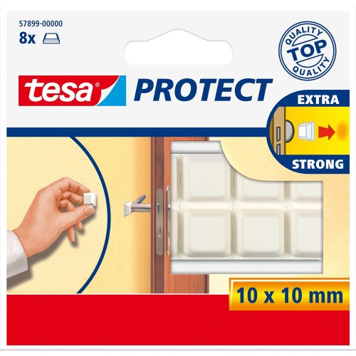 Védőütköző 10x10mm 8 db/csomag, Tesa fehér