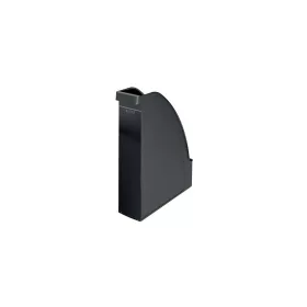 Iratpapucs 7cm, műanyag, Leitz Plus fekete