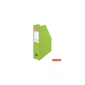   Iratpapucs 7cm, PVC/karton összehajtható Esselte Vivida zöld