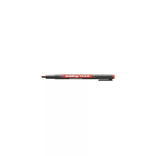 Alkoholos marker 1-3mm, 143B OHP Edding piros