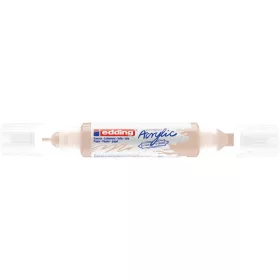   Akril marker 2-3mm, és 5-10mm, 3D kétvégű Edding 5400 bézs