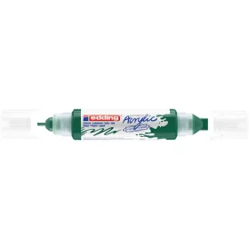  Akril marker 2-3mm, és 5-10mm, 3D kétvégű Edding 5400 moha zöld