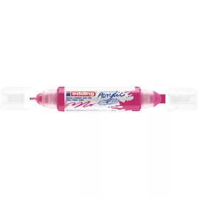   Akril marker 2-3mm, és 5-10mm, 3D kétvégű Edding 5400 magenta
