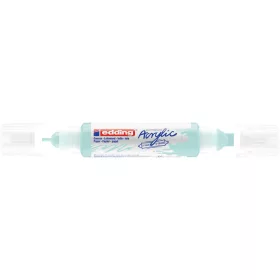   Akril marker 2-3mm, és 5-10mm, 3D kétvégű Edding 5400 pasztellkék