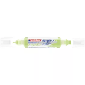   Akril marker 2-3mm, és 5-10mm, 3D kétvégű Edding 5400 pasztellzöld