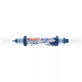   Akril marker 2-3mm, és 5-10mm, 3D kétvégű Edding 5400 éjkék