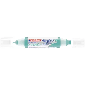   Akril marker 2-3mm, és 5-10mm, 3D kétvégű Edding 5400 türkiz