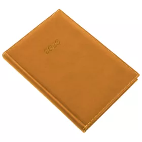   Határidőnapló Bolero P B/5 heti krémszínű lapokkal mustár Realsystem 2026.