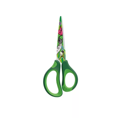 Olló 15 cm hegyes fejű 24 db/display Keyroad Tattoo vegyes színek