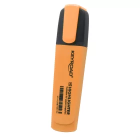   Szövegkiemelő vágott hegyű, lapos test Keyroad Fluo neon narancs