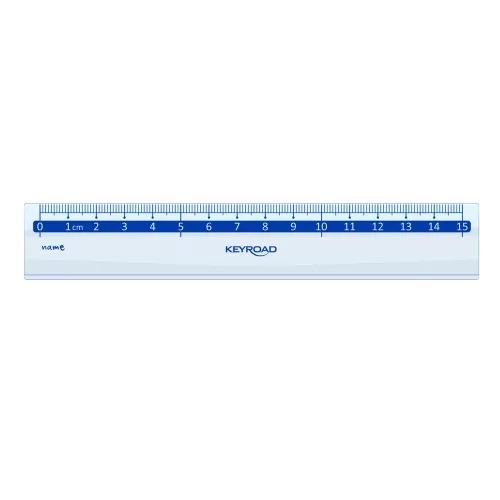 Vonalzó 15 cm, Keyroad klasszikus
