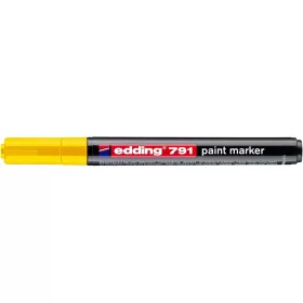 Lakkmarker 1-2mm, kerek Edding 791 sárga